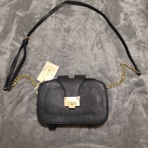 Black crossbody purse